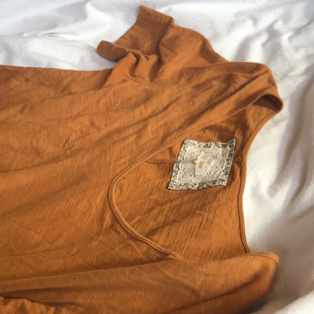 Anthropologie scoop neck t-shirt